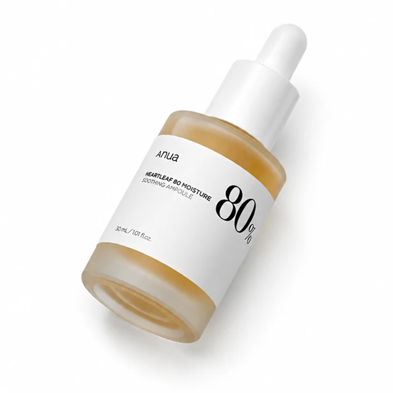 Успокаивающая ампульная сыворотка Anua Heartleaf 80% Moisture Soothing Ampoule, 30 мл
