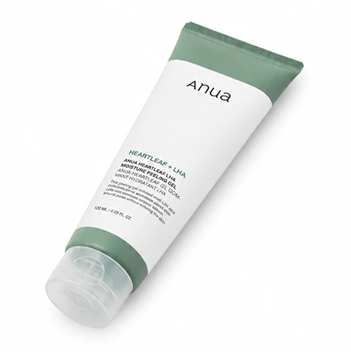 Мягко отшелушивающий пилинг-гель Anua Heartleaf LHA Moisture Peeling Gel, 120 мл