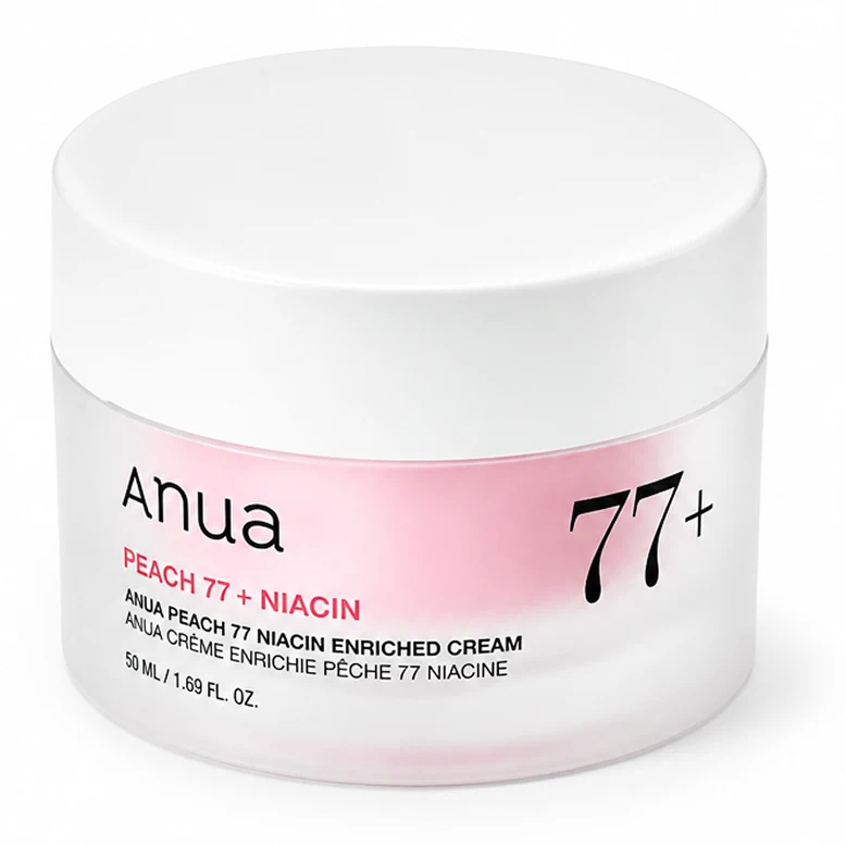 Обогащённый увлажняющий крем Anua Peach 77 Niacin Enriched Cream, 50 мл