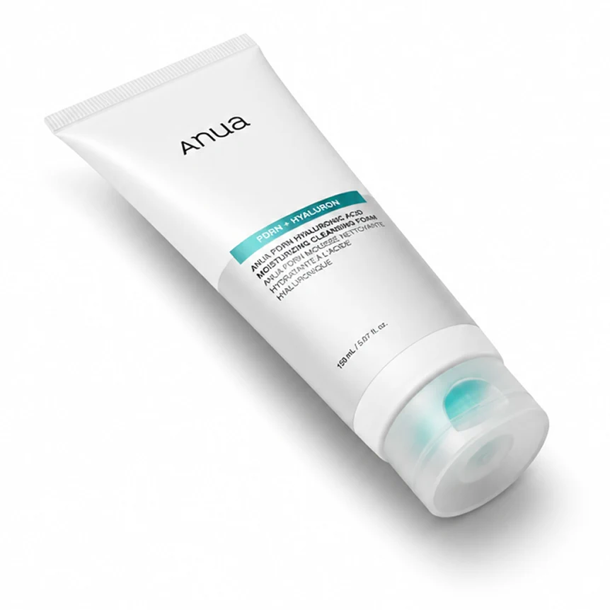 Увлажняющая пенка для умывания Anua PDRN Hyaluronic Acid Moisturizing Cleansing Foam, 150 мл