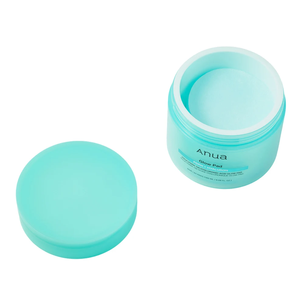 Сияющие сывороточные пэды Anua PDRN 100 Hyaluronic Acid Glow Pad, 180 мл, 60 пэдов