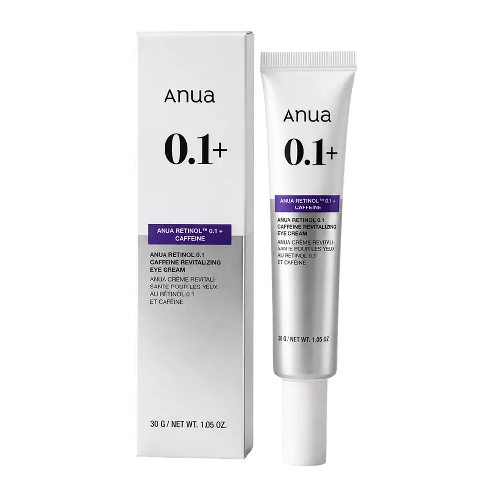 Обновляющий крем для кожи вокруг глаз Anua Retinol 0.1 Caffeine Revitalizing Eye Cream, 30 г