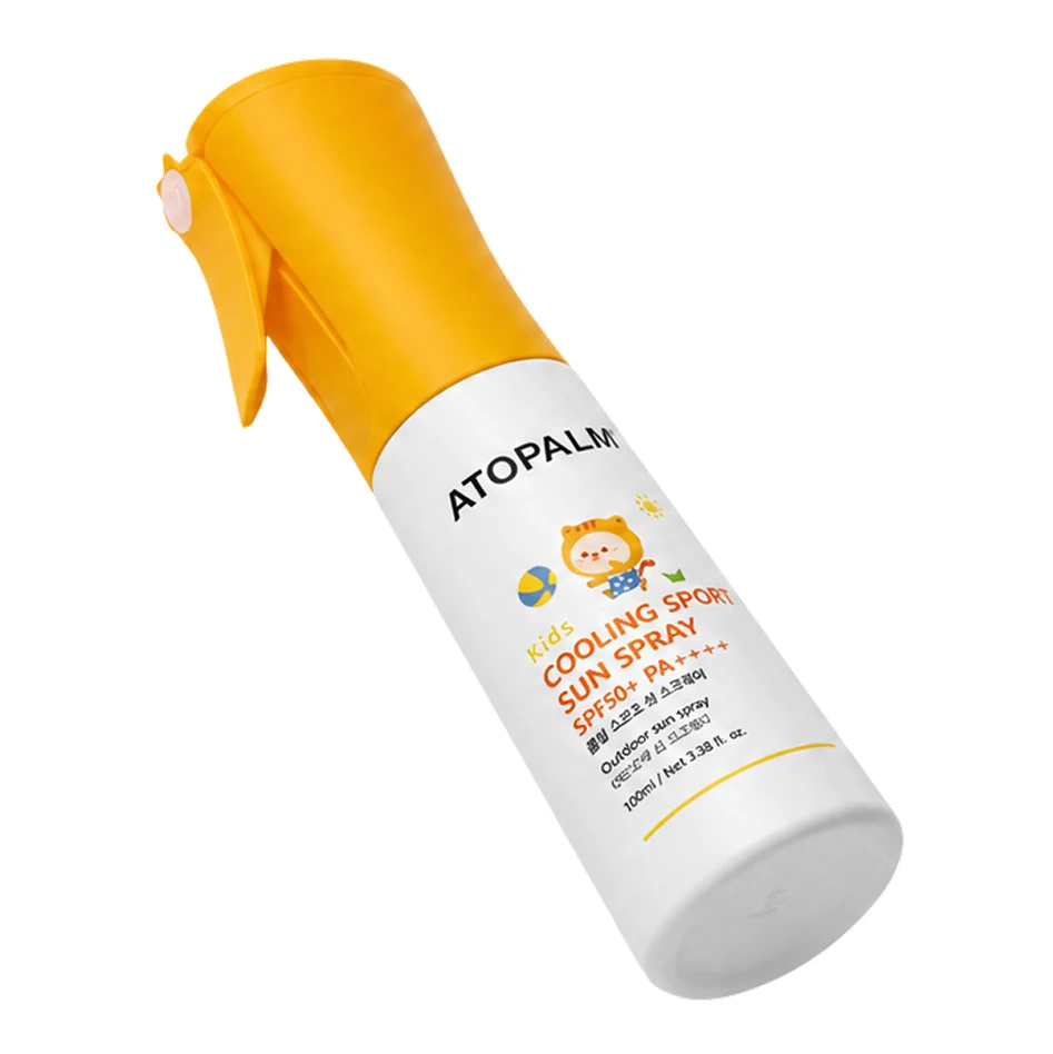 Детский солнцезащитный спрей ATOPALM Cooling Sport Sun Spray SPF50+ PA++++, 100 г