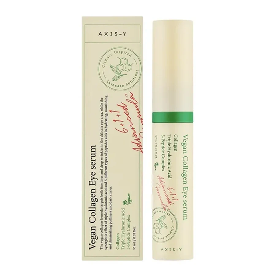 Разглаживающая сыворотка с веганским коллагеном AXIS-Y Vegan Collagen Eye Serum, 10 мл