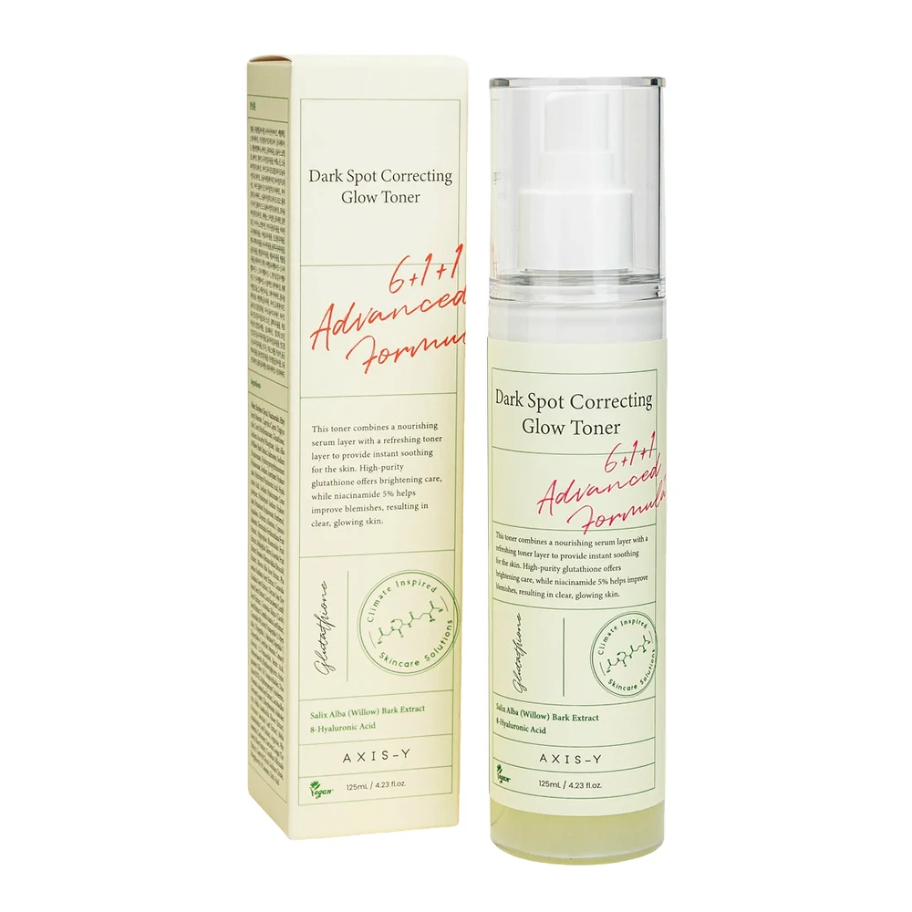 Осветляющий двухфазный тонер-мист AXIS-Y Dark Spot Correcting Glow Toner, 125 мл