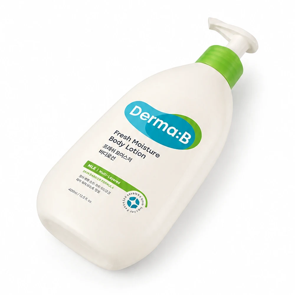Увлажнение — лосьон для тела Derma:B Fresh Moisture Body Lotion, 400 мл