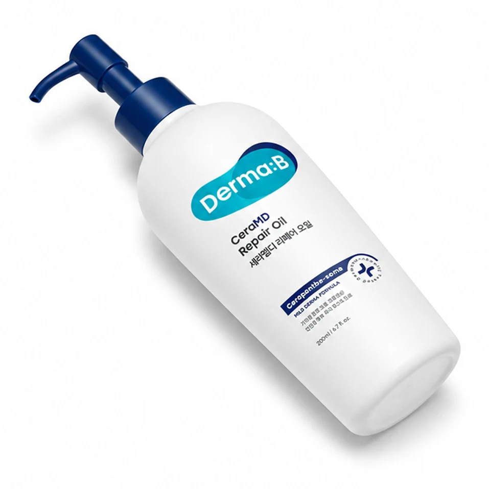 Смягчающий уход — масло для тела Derma:B CeraMD Repair Oil, 200 мл