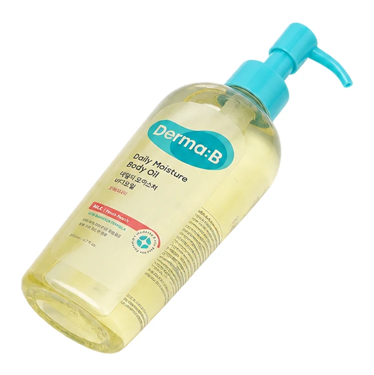 Смягчающий уход — масло для тела Derma:B Daily Moisture Body Oil Fresh Peach, 200 мл