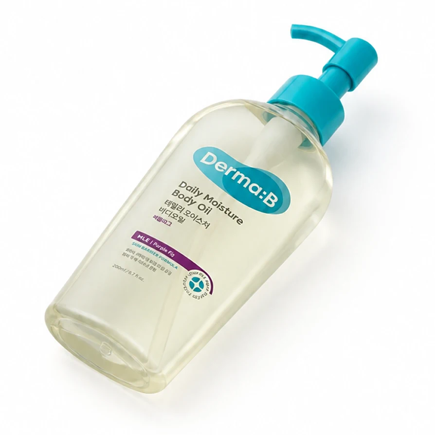 Смягчающий уход — масло для тела Derma:B Daily Moisture Body Oil Purple Fig, 200 мл