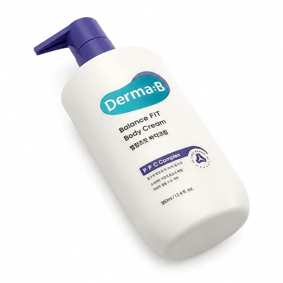 Интенсивное увлажнение — крем для тела Derma:B Balance FIT Body Cream, 380 мл