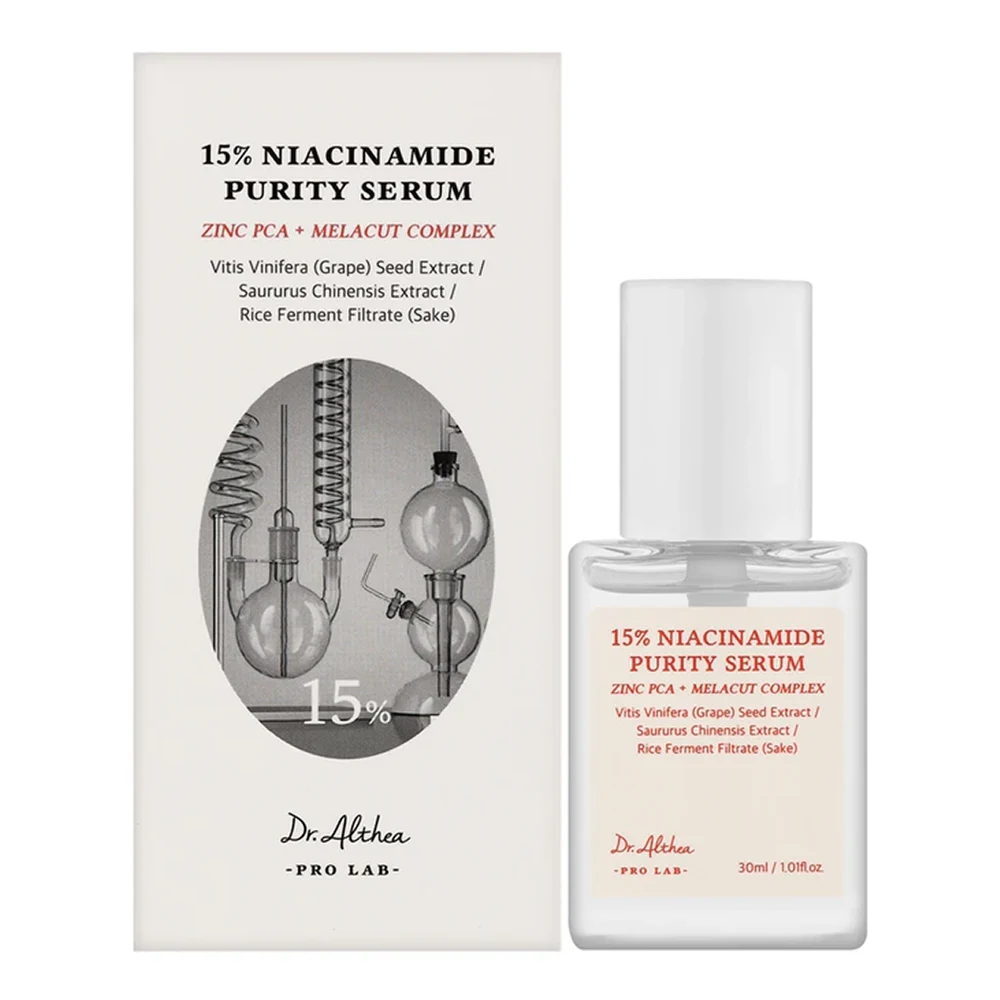 Сыворотка с 15% ниацинамида Dr.Althea 15% Niacinamide Purity Serum, 30 мл