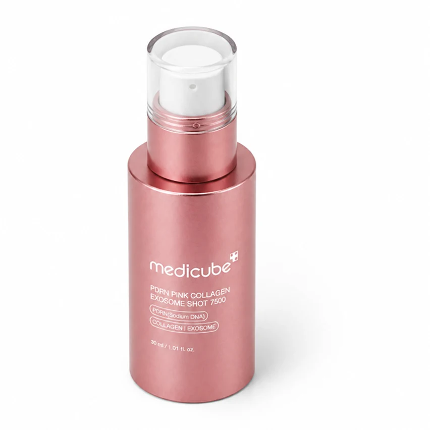 Уход за упругостью — концентрированная сыворотка Medicube PDRN Pink Collagen Exosome Shot 7500, 30 мл