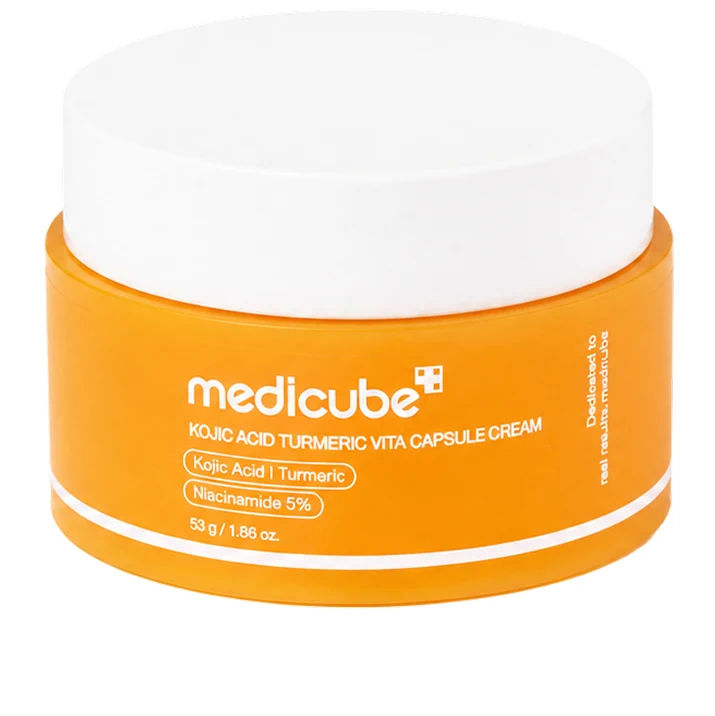 Увлажнение — крем для лица Medicube Kojic Acid Turmeric Vita Capsule Cream, 53 г