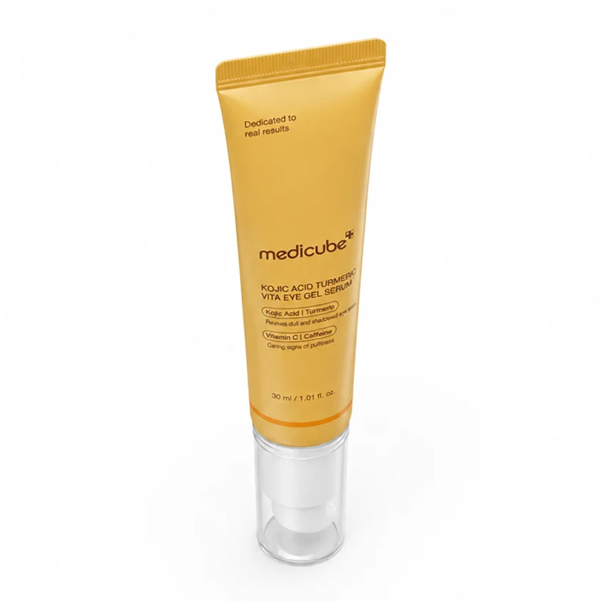 Уход за зоной вокруг глаз — крем для кожи вокруг глаз Medicube Kojic Acid Turmeric Vita Eye Gel Serum, 30 мл