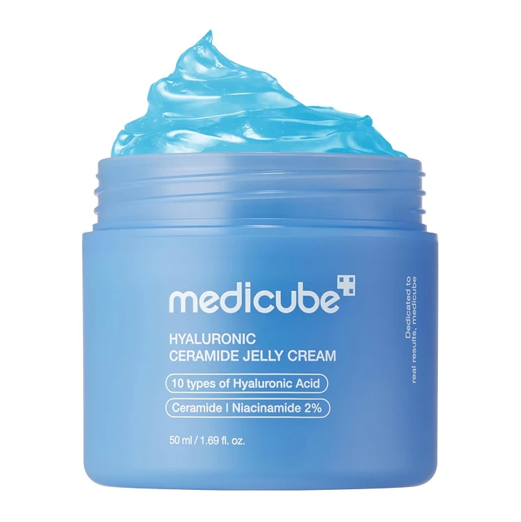 Увлажнение — гель-крем для лица Medicube Hyaluronic Ceramide Jelly Cream, 50 мл