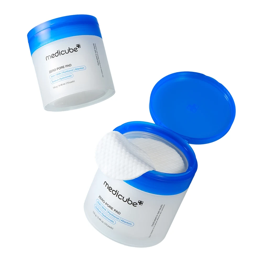 Эссенциальный уход — тонер-пэды Medicube Zero Pore Pad 2.0, 155 г 70 пэдов