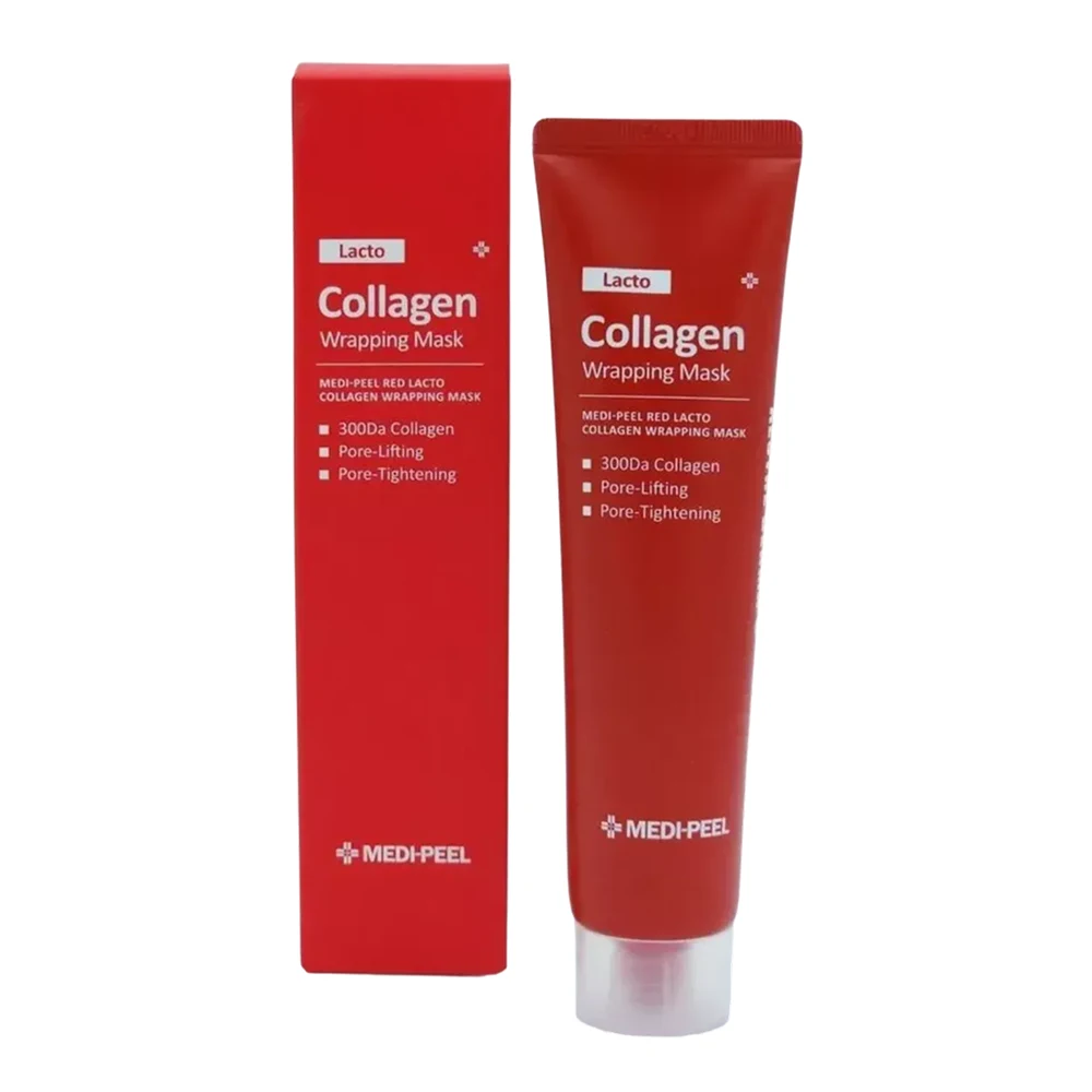 Для ухода за упругостью маска-плёнка для лица Medi-Peel Collagen Glow Wrapping Mask 100ml