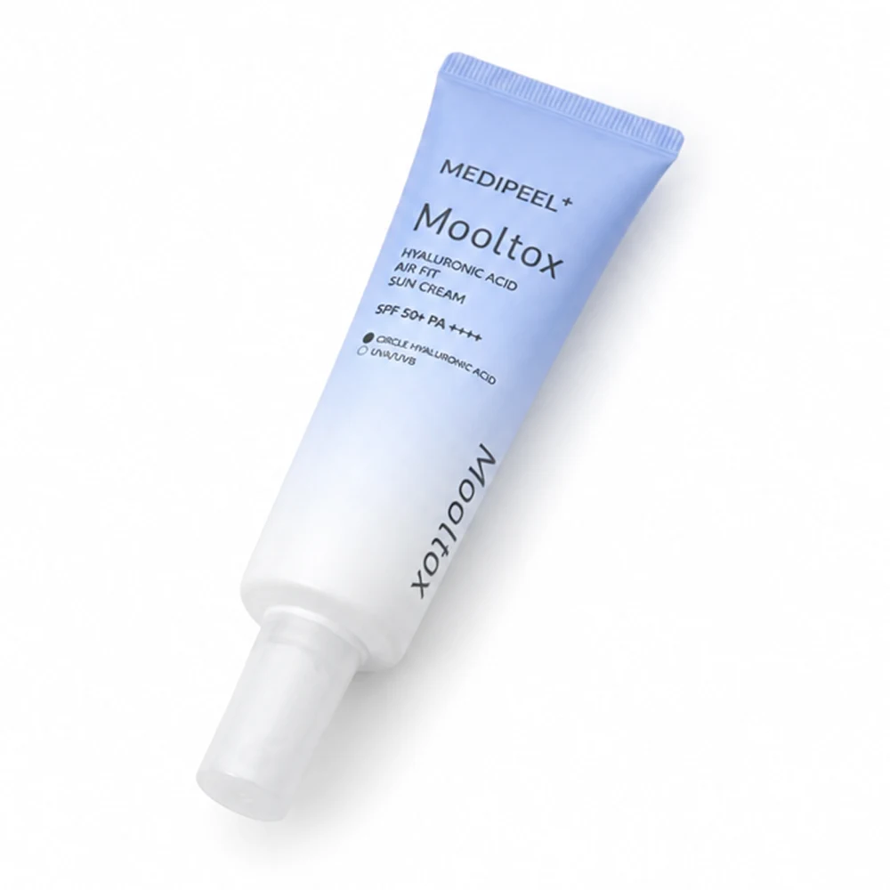 Солнцезащитный крем Medi-Peel Mooltox Hyaluronic Acid Air Fit Sun Cream SPF50+ /PA++++, 50 г