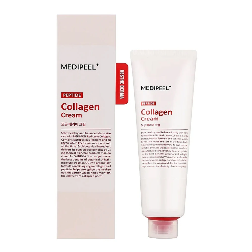 Успокаивающий крем для лица Medi-Peel Red Lacto Peptide Collagen Barrier Cream, 80 мл