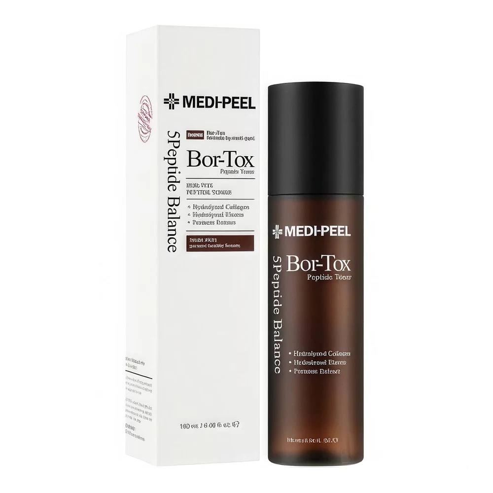 Для ухода за упругостью тонер для лица Medi-Peel Peptide-Tox Bor Toner 180ml