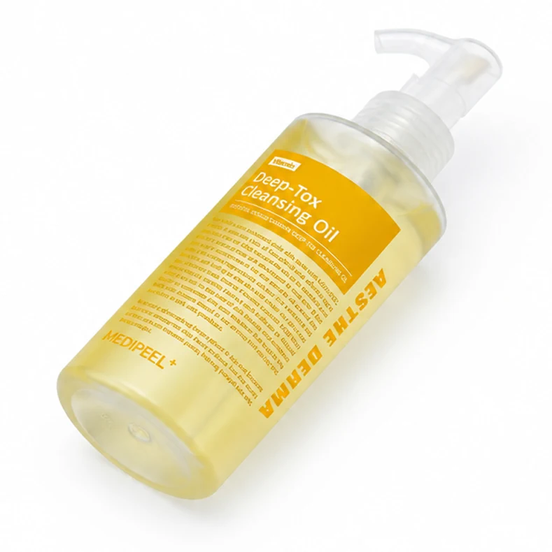 Для удаления макияжа гидрофильное масло Medi-Peel Vegan Vitamin Deep-Tox Cleansing Oil 200ml