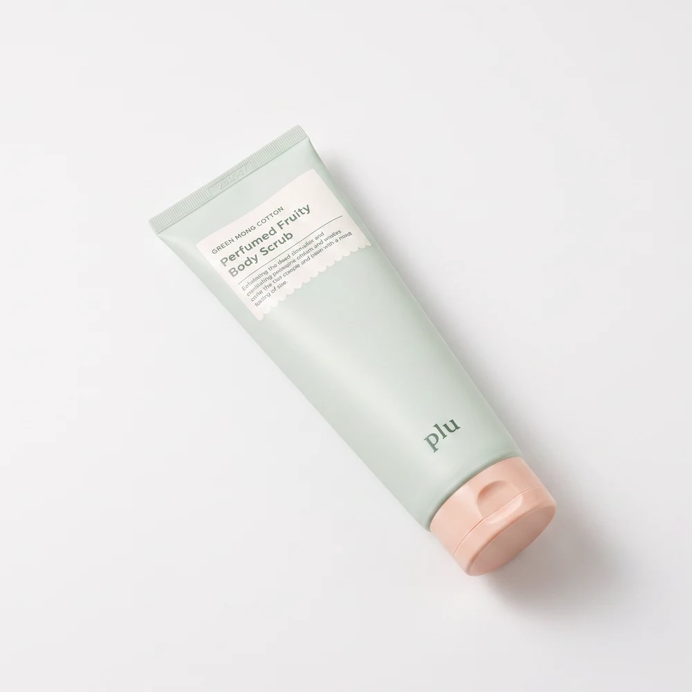 Сахарный скраб для тела PLU Perfumed Fruity Body Scrub Green Mong Cotton, 200 г