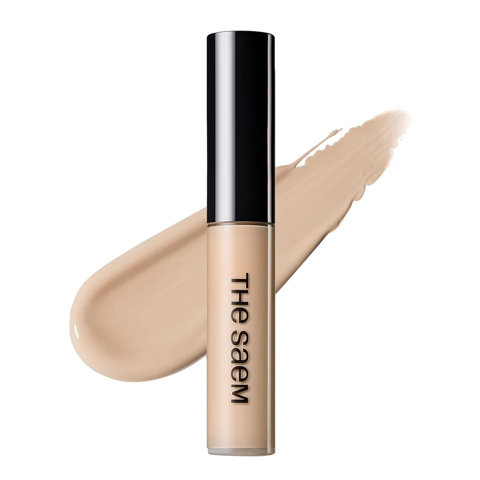 Жидкий консилер The SAEM Cover Perfection Tip Concealer 1.5 Natural Beige SPF28 PA++, 6,5 г