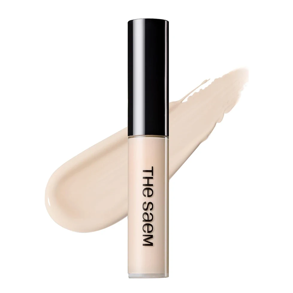 Жидкий консилер The SAEM Cover Perfection Tip Concealer 0.5 Ice Beige SPF28 PA++, 6,5 г