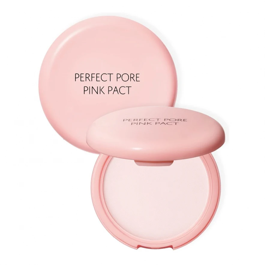 Розовая компактная пудра с каламином The SAEM Saemmul Perfect Pore Pink Pact, 12 г