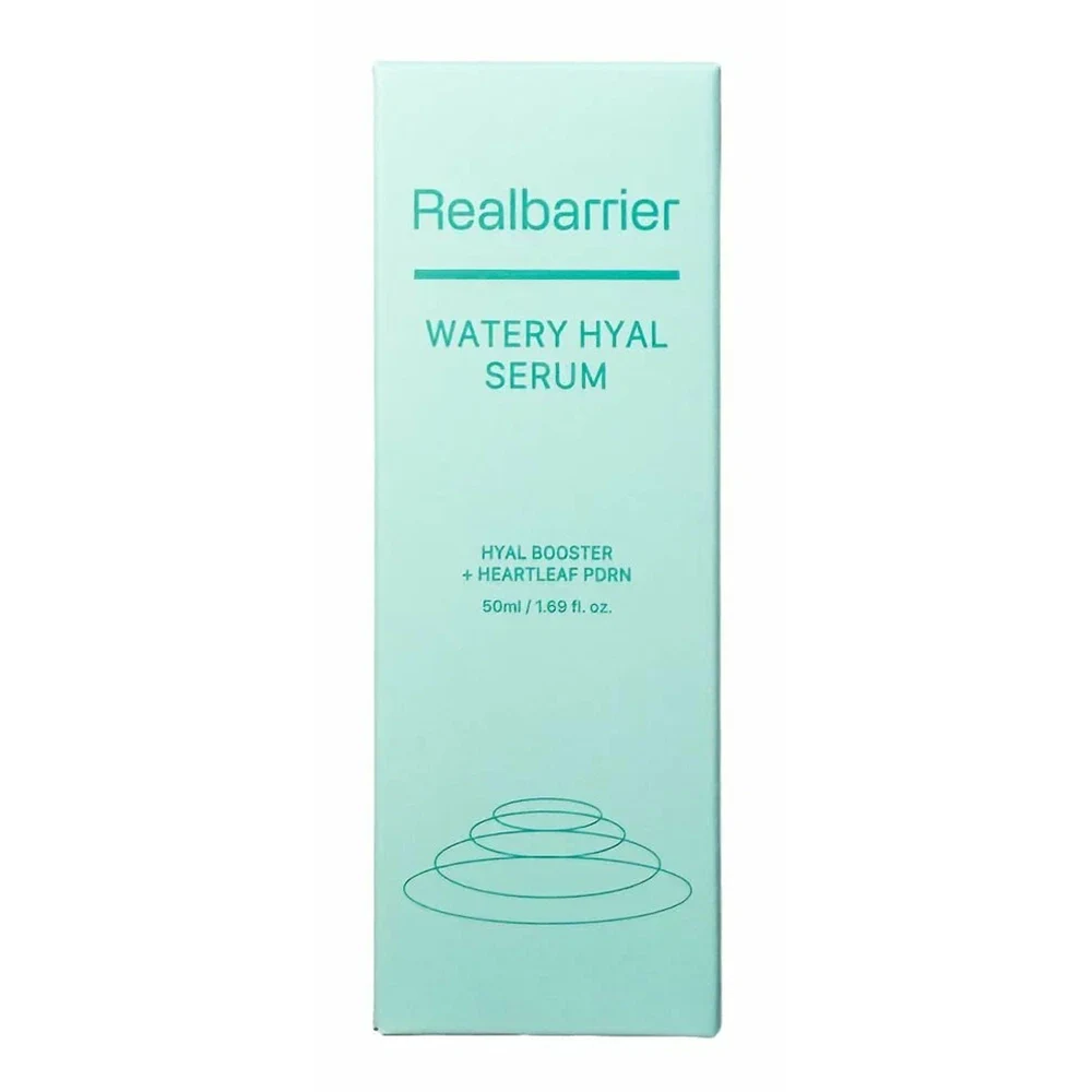 Гиалуроновая сыворотка для обезвоженной кожи Real Barrier Watery Hyal Serum, 50 мл