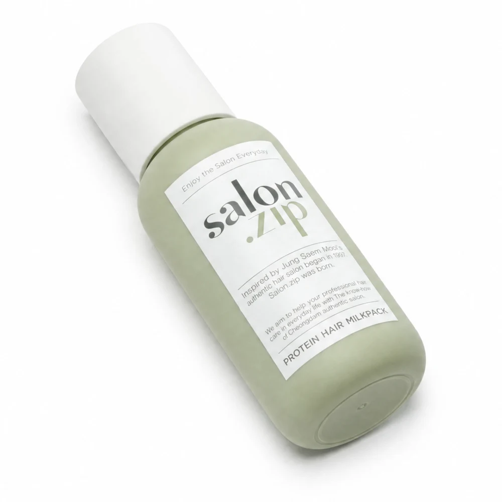 Протеиновая несмываемая маска-миниатюра для волос Salon.zip Protein Hair Milkpack, 50 мл