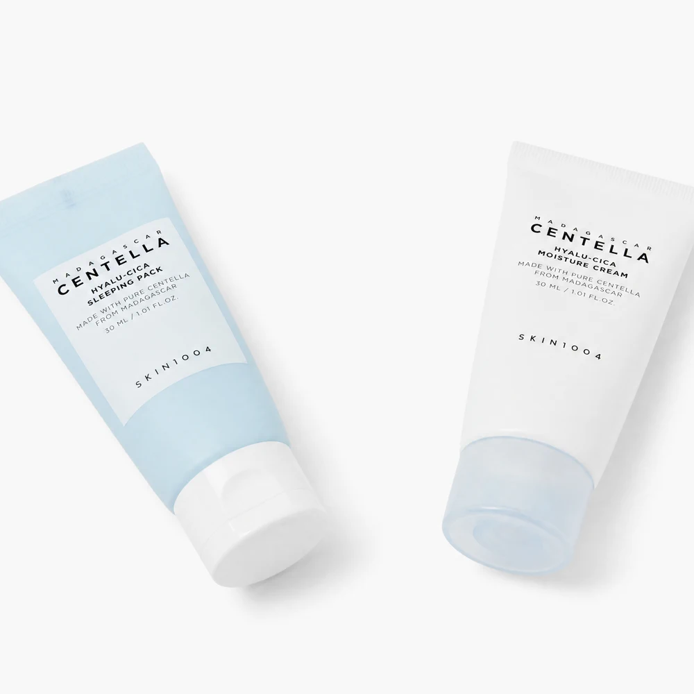 Комплексный уход — набор средств SKIN1004 Madagascar Centella Hyalu-Cica Travel Kit, 4 средств