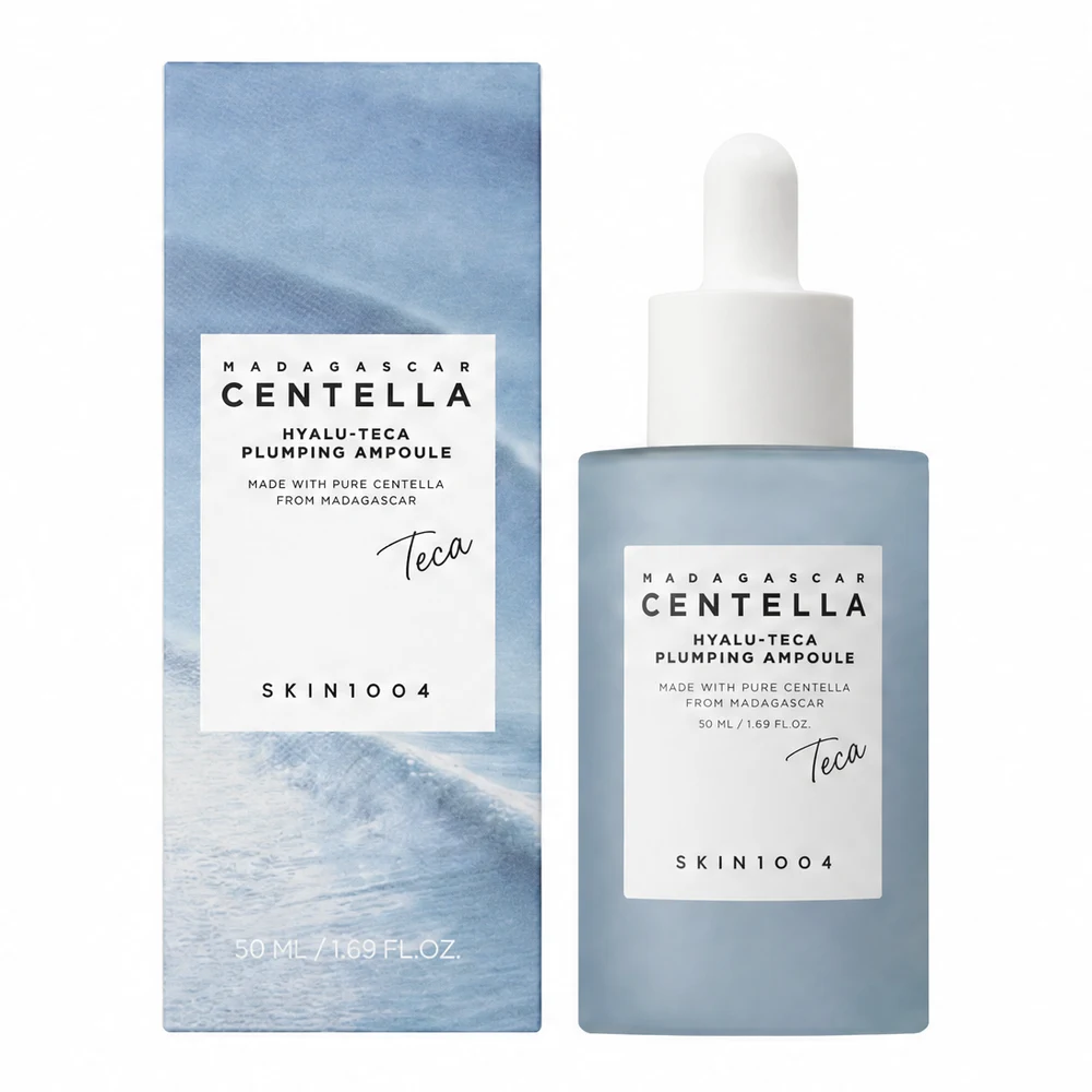 Успокаивающий уход — ампульная сыворотка SKIN1004 Madagascar Centella Hyalu-Teca Plumping Ampoule, 50 мл