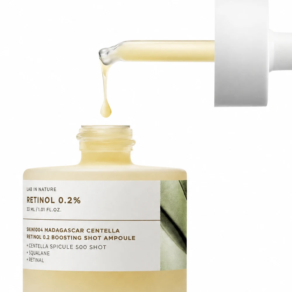 Уход за упругостью — концентрированная сыворотка SKIN1004 Madagascar Centella Retinol 0.2 Boosting Shot Ampoule, 30 мл