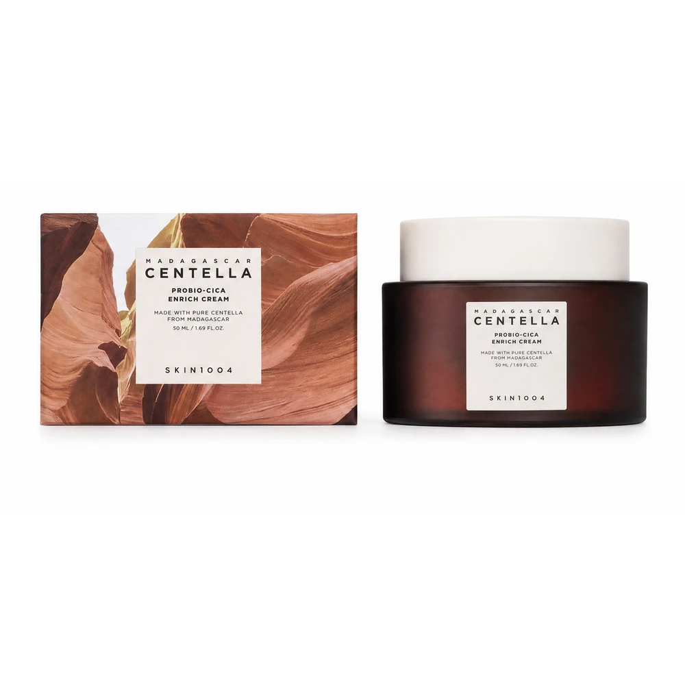 Успокаивающий уход — крем для лица SKIN1004 Madagascar Centella Probio-Cica Enrich Cream, 50 мл