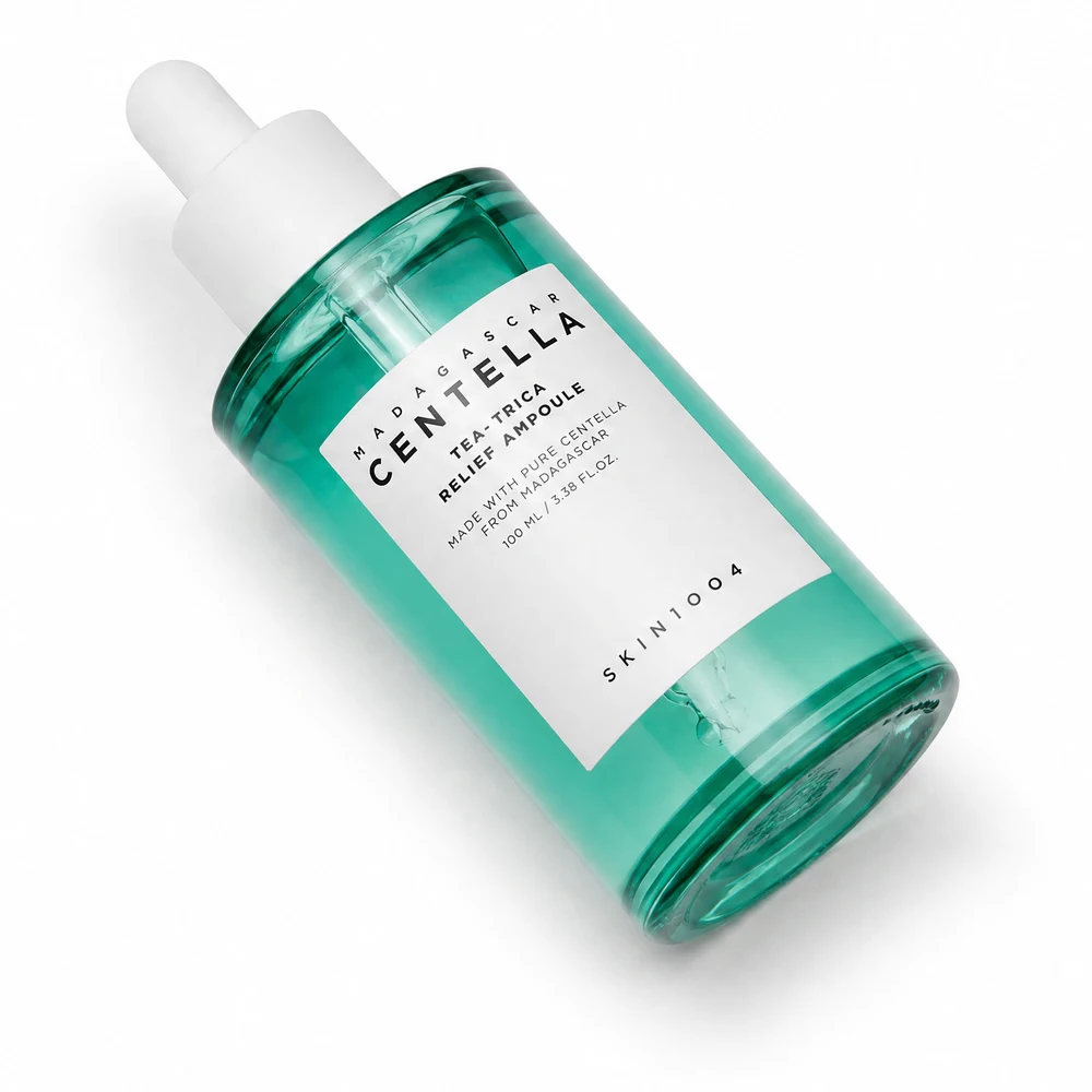 Успокаивающий уход — ампульная сыворотка SKIN1004 Madagascar Centella Tea-Trica Relief Ampoule, 100 мл