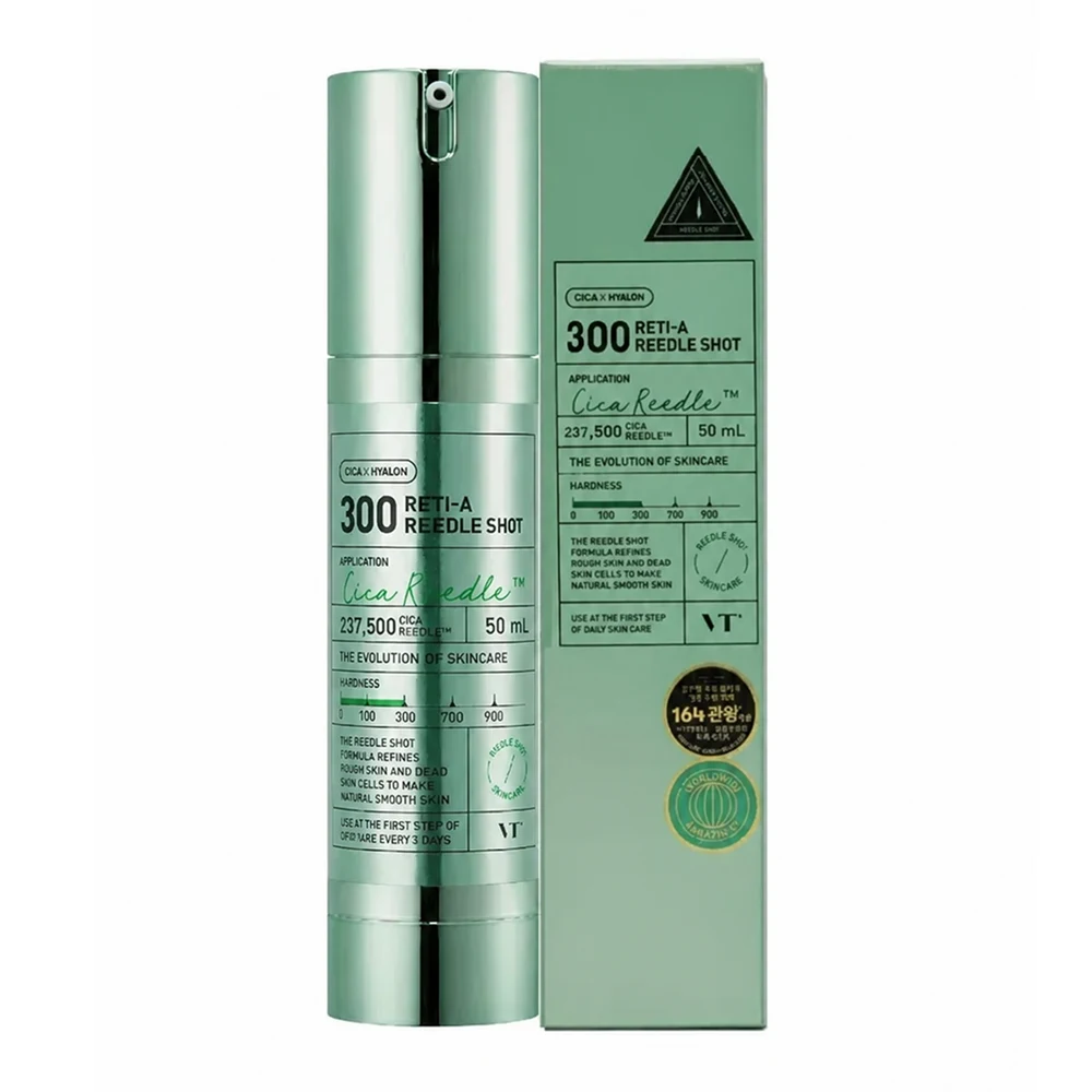 Интенсивная бустер-сыворотка с ретиноидным комплексом VT Cosmetics Reti-A Reedle Shot 300 50ml