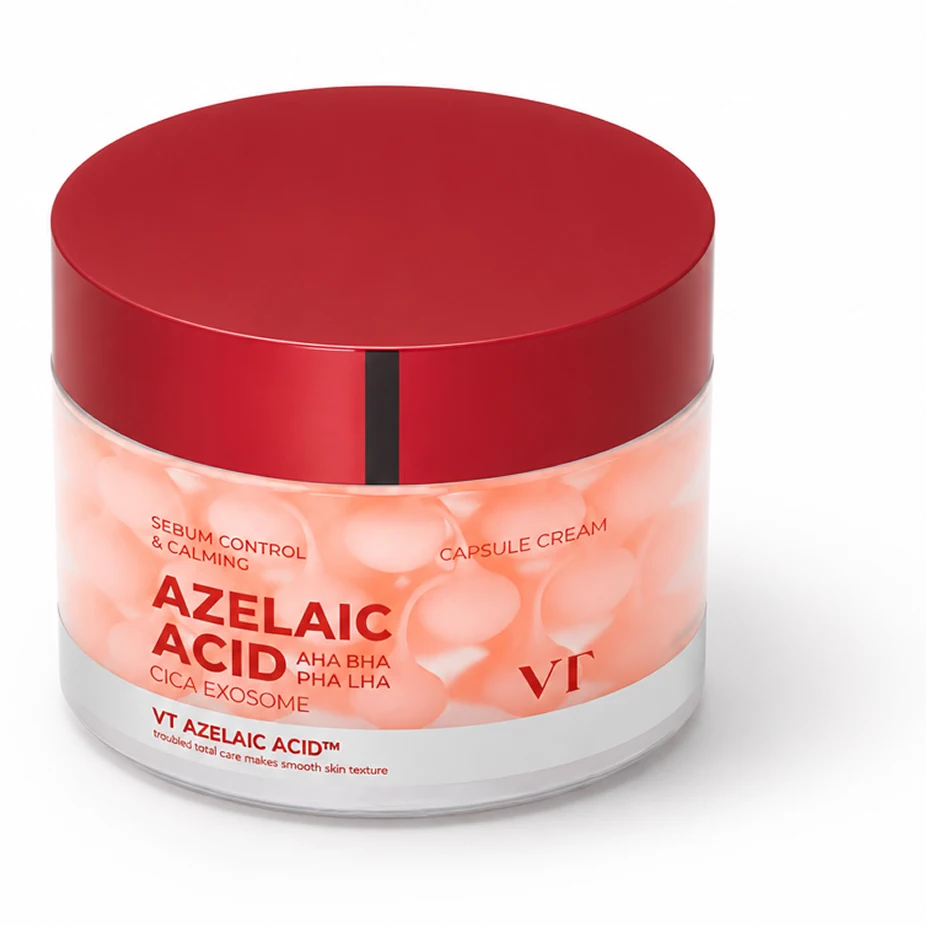Себорегулирующий капсульный крем VT Cosmetics Azelaic Acid Care Capsule Cream, 50 мл