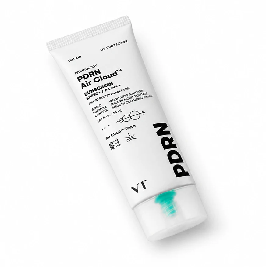 Невесомый солнцезащитный крем с PDRN VT Cosmetics PDRN Air Cloud Sunscreen SPF50+ PA++++, 50 мл