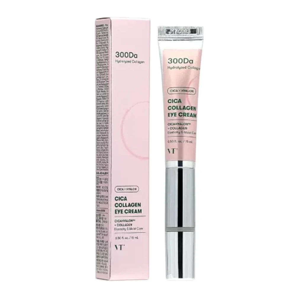 Массажный крем для век с коллагеном VT Cosmetics Cica Collagen Eye Cream, 15 мл