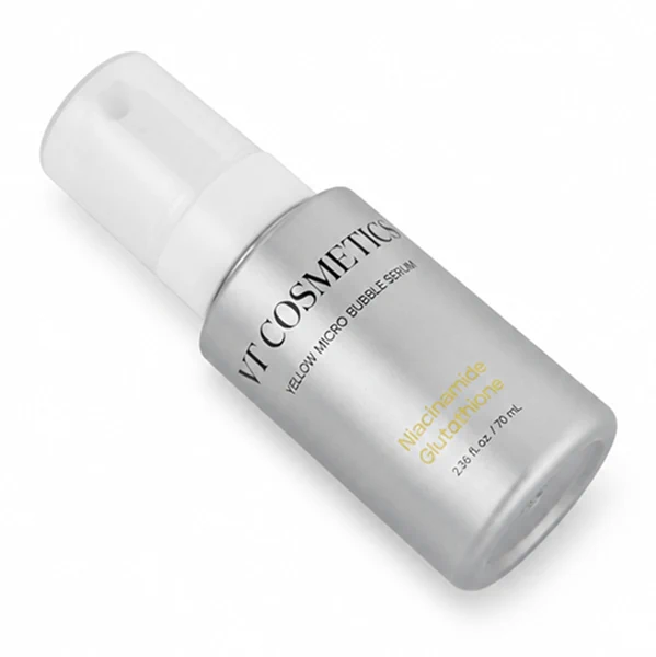 Осветляющая микропузырьковая сыворотка VT Cosmetics Niacinamide Glutathione Yellow Micro Bubble Serum 70ml
