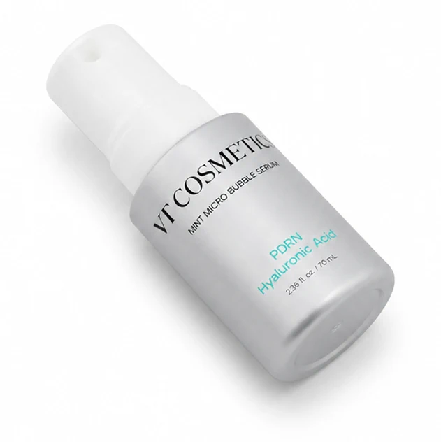Увлажняющая микропузырьковая сыворотка VT Cosmetics PDRN Hyaluronic Acid Mint Micro Bubble Serum 70ml
