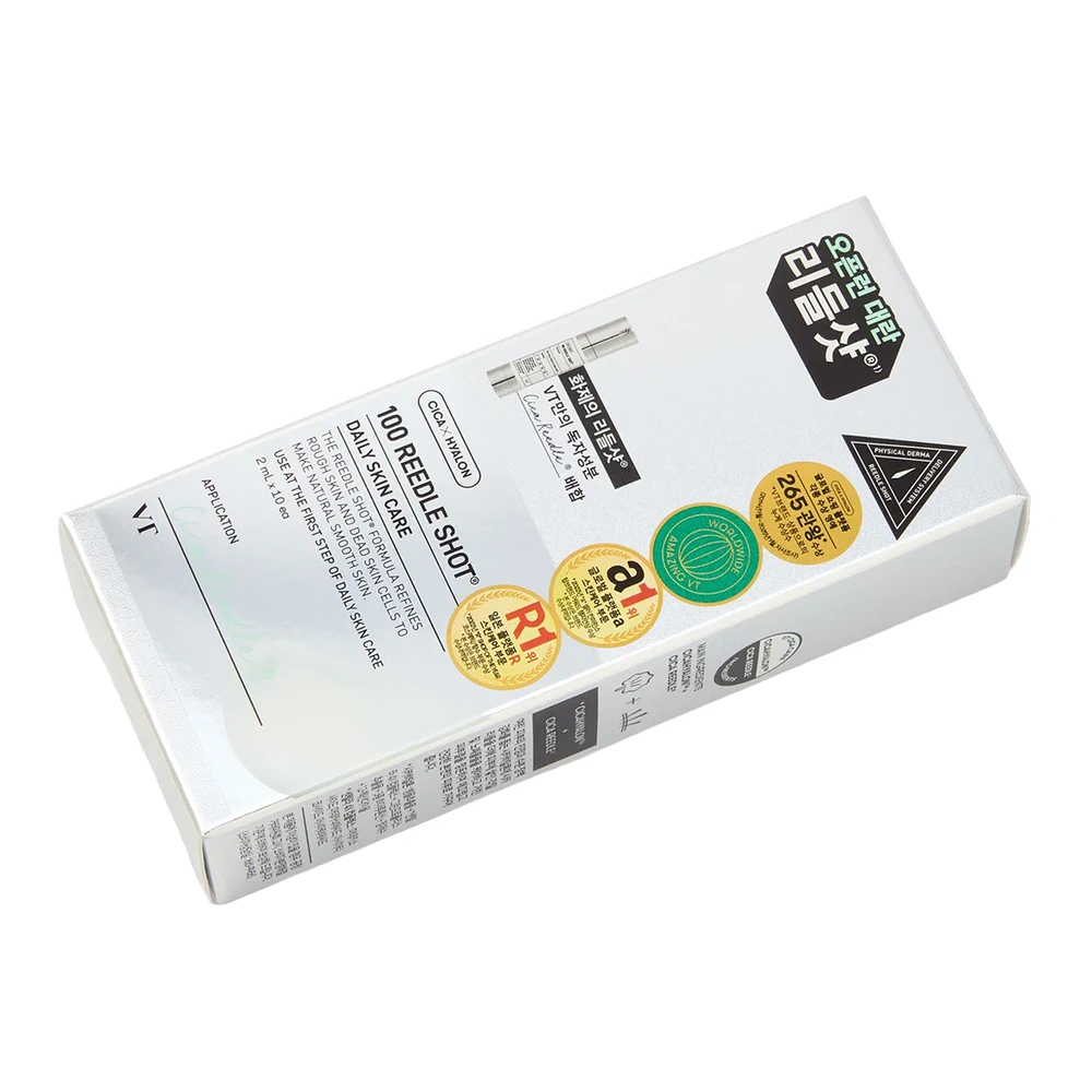 Бустер-сыворотка с микроиглами VT Cosmetics Reedle Shot 100, 2 мл × 10 шт.