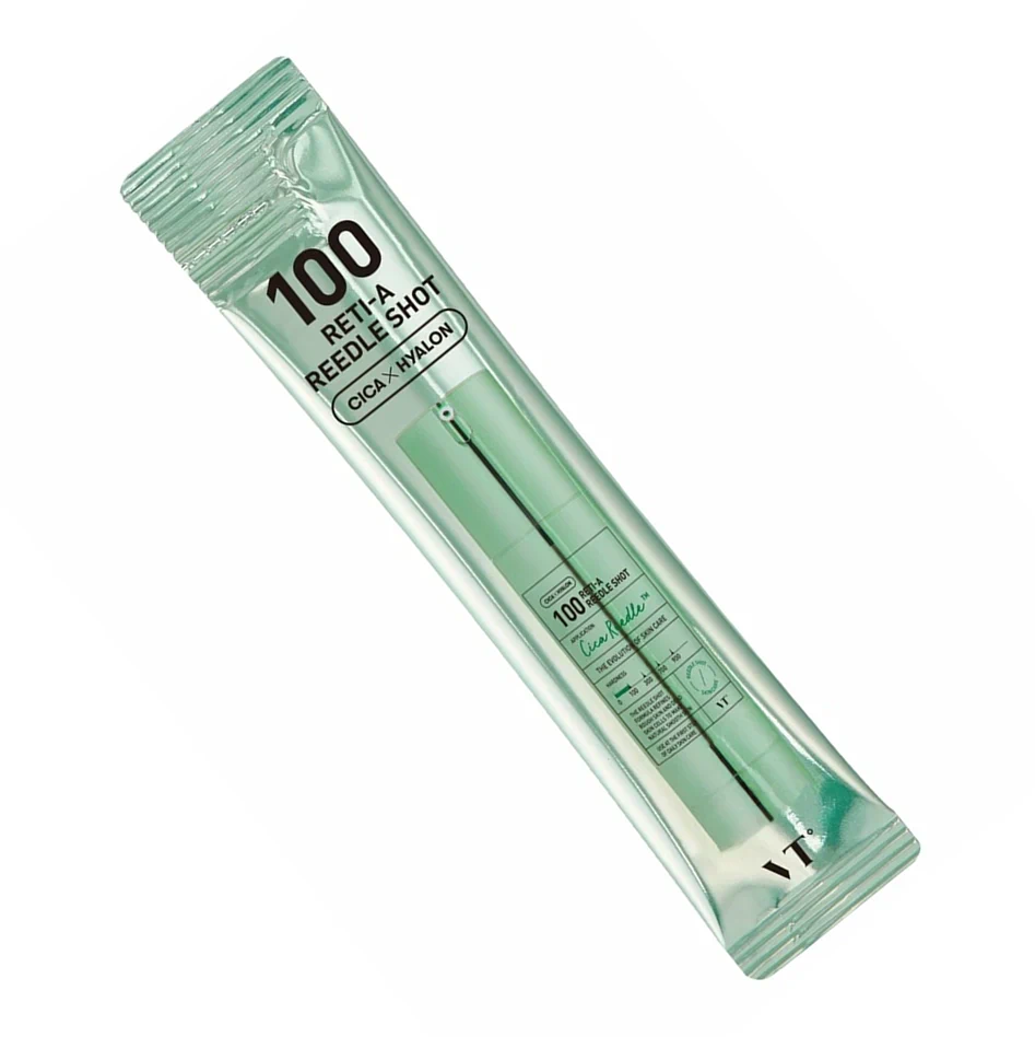 Ретиноловая бустер-сыворотка с микроиглами VT Cosmetics Reti-A Reedle Shot 100, 2 мл × 10 шт.